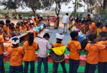 Food festival at Saraswati Shishumandir