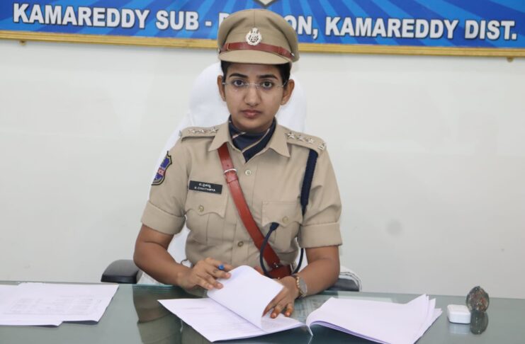 Chaitanya Reddy takes charge as ASP