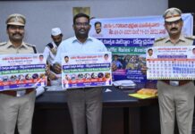Collector unveils posters for road safety month