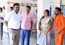 Collector inspects Mortad KGBV school