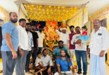 Farmers’ Association auctions Ganesha laddu