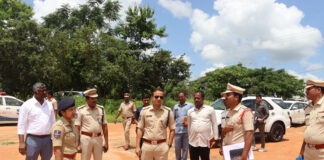 District SP inspects arrangements for Chief Minister Revanth Reddy’s visit