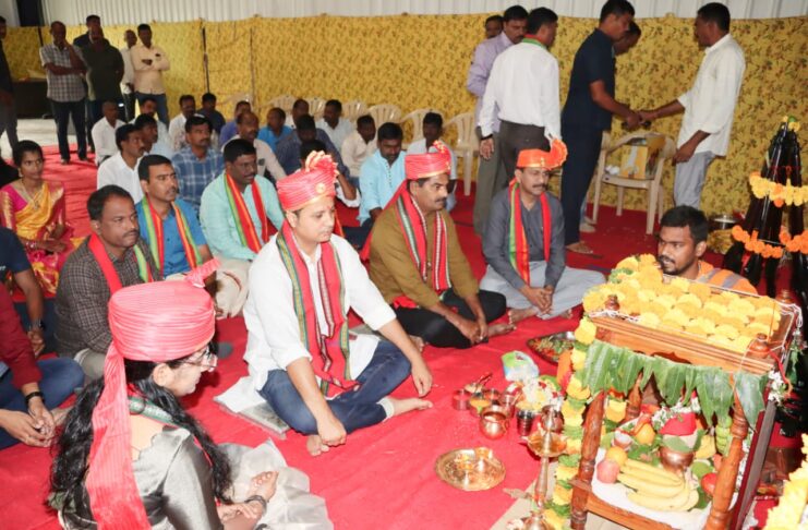 District SP participates in Ayudha Puja