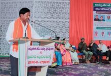 Kavi Kankanala Rajeshwar with the Convener of the Central Sahitya Academy