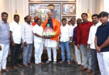 Former Corporator Panchareddy Suresh joins BJP