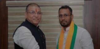 Minority leader Adil joins BJP