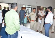 CP inspects Municipal Election Nomination Center