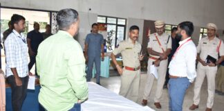 CP inspects Municipal Election Nomination Center