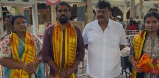ER Foundation Chairman Rajasekhar Visits Mumbai’s Siddhivinayak Temple