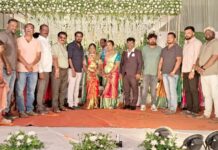 Eravathri Rajasekhar Participates in Clothing Ceremony