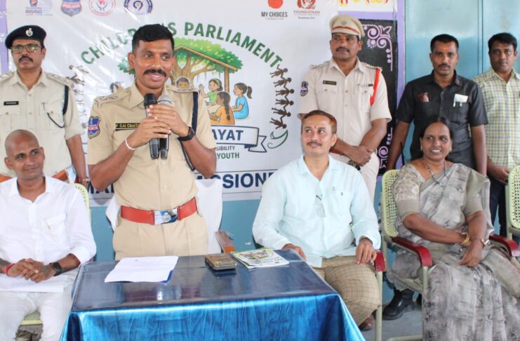 Bala Panchayat’ Program Held at Borgaon ZPHS
